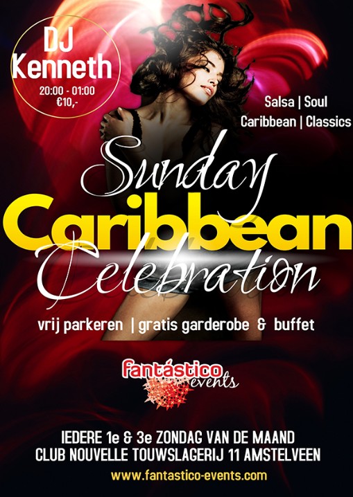 Caribbean Sunday Celebration - Club Nouvelle Amstelveen